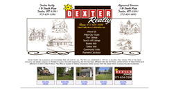 Desktop Screenshot of dexterrealtyonline.com
